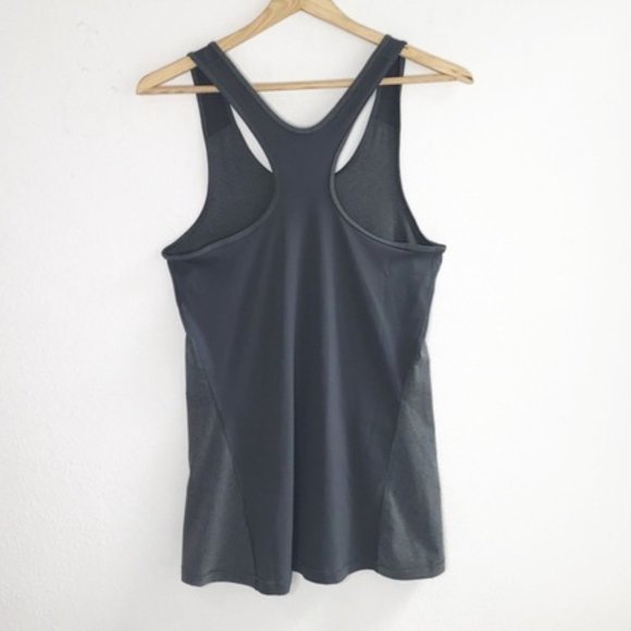 NWT! NIKE Pro Dri-Fit Racerback Slim Fit Tank Top Heathered Gray Women's… - Picture 5 of 12